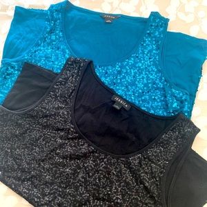 Sequin tank tops - Set